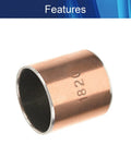 Solid As A Rock Heavy Duty Sleeve Bearing No Sweat Slip Fit Oilless Design with a copper bushings, showing 18mm bore size.