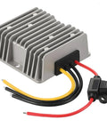 High Efficiency 16V-72V to 12V 10A Buck Converter for Golf Carts E Bikes RVs and Forklifts 120W DC-DC Power Regulator with fins