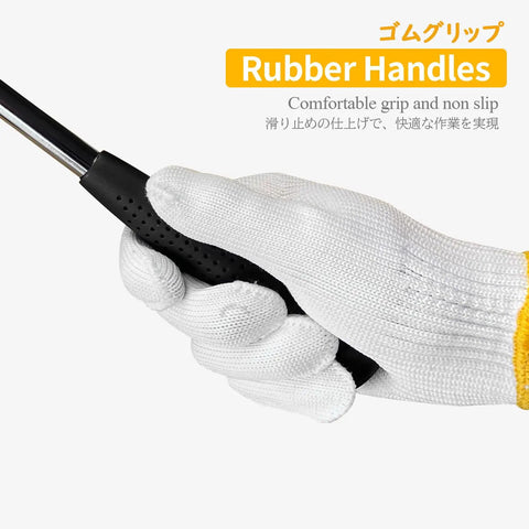 Close-up of rubber handle on Double Sided Soft Hammer Mallet Rubber Hammer Go To Tool For Home Decoration And Installation Hand Tool 25mm