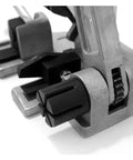 Close-up of the Heavy Duty 3 In 1 Manual Strapping Machine Tool for tightening, locking, and cutting steel plastic bands.