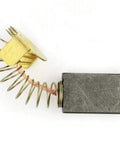 Top Shelf Replacement R09 Carbon Brush Kit Fits Porter Cable 447 843 347 743 9743 746 Saws, showing carbon brush with spring connection.