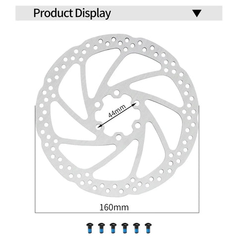 160mm rotor for Mountain Bike Hydraulic Disc Brake Set With Front 800mm And Rear 1400mm Hoses, PM Adapter included