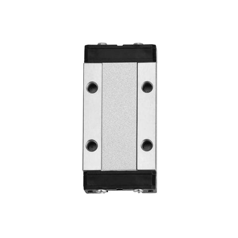 300mm Linear Sliding Rail Guide With MGN9H Carriage Block For 3D Printer And CNC Machines Black Stainless Steel Bearings Heavy Duty Pro Grade Precision For Smooth Accurate Motion, top view.
