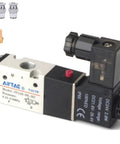 DC24V Solenoid Valve Three Way Two Position Normally Closed Pro Grade Pneumatic Electric, Model 3V11006, with 1/8 Inch PT Ports