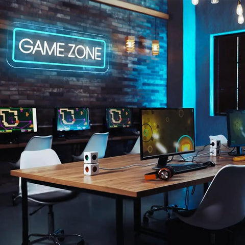 Neon Gaming Sign For Gamer Room Decor LED Light Wall Art That Brightens Bedrooms And Game Rooms With A Cool Neon Glow Ideal For Dorms