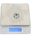 10 Pack 626ZZ Double Metal Seal Bearings 6x19x6mm weighs 7.9 grams on digital scale
