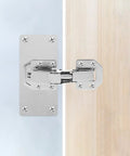 Hydraulic Soft Close 4 Inch Cabinet Hinges 90 Degree Concealed Inner Closet Door Hinges for wardrobes kitchen cabinets