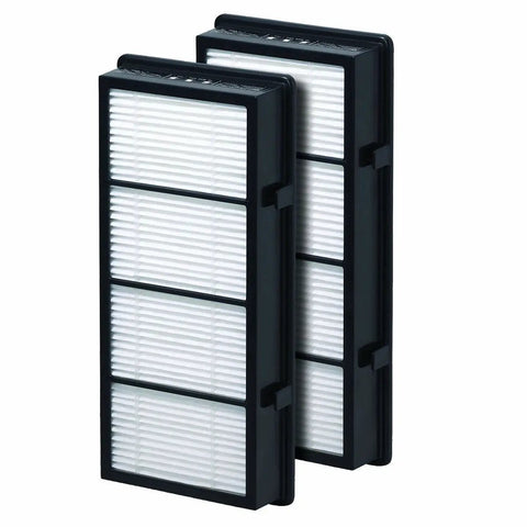 Replacement Air Filter For Holmes AER1 HAPF300 HAPF30 And Bionaire BAP536 BAP516 2 Pack D Filter shown in black frames
