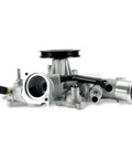 Heavy Duty Water Pump With Seal Gasket For Jeep Wagoneer And Ram 1500 Ace Direct Swap 5.7 Liter V8 Motor side view showing connections