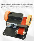 Mini Belt Grinding Machine With Stepless Speed Control For Rust Removal Polishing Engraving And Derusting Durable Sanding Tool with grinding wheel.