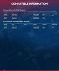 Compatibility chart for Kia and Hyundai models including Sonata, Optima, Sportage, Tucson, Azera, Rondo, Cadenza for rear wheel hub.