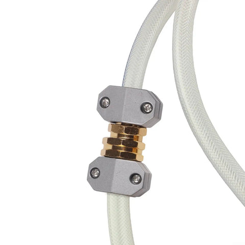 Heavy Duty Hose Repair End Fittings Connectors For 3/4 And 5/8 Inch Hoses, Quick Fix Aluminum And Zinc Alloy With Clamps