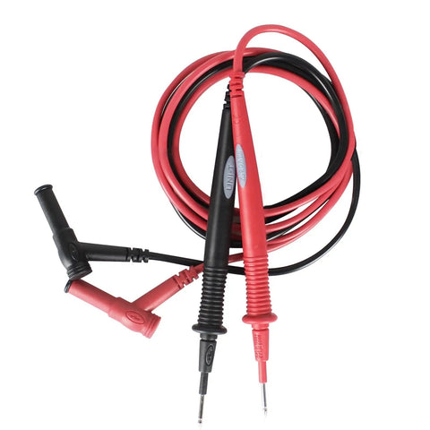 Universal Digital Multimeter Test Leads CAT III 1000V 20A Replacement Probes For High Voltage Checks Red And Black 42 Inch Length