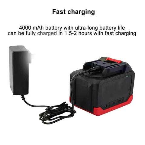 GFJYKDL Cordless Electric Oil Drum Sealer, Automatic Crimper Tool For 200L Barrels, Fast Charging Battery, 4000 mAh battery with charger.