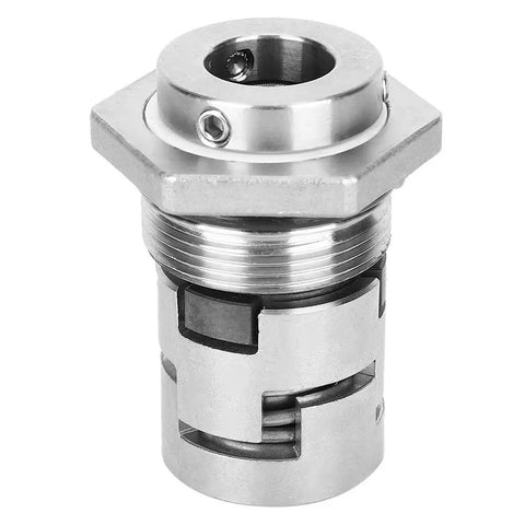 16mm Stainless Steel Vertical Multistage Mechanical Seal For Water Treatment And Seawater High Pressure High Temperature Resistant Pump Seal Replacement Tough As Nails Durable Heavy Duty Seal For Pumps, stainless steel pump seal