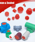 Your Go To AN3 To AN12 Caps And Plugs Kit For Auto Hoses And Fluid Lines, Sealing Fuel And Oil Lines With Plastic Caps And Plugs