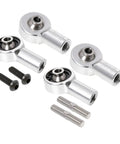 Beefed Up Front And Rear CNC Aluminum Upper Suspension Arm Ball Head Kit For One Fifth Scale RC Car HPI KM RV Baja 5B Upgrade