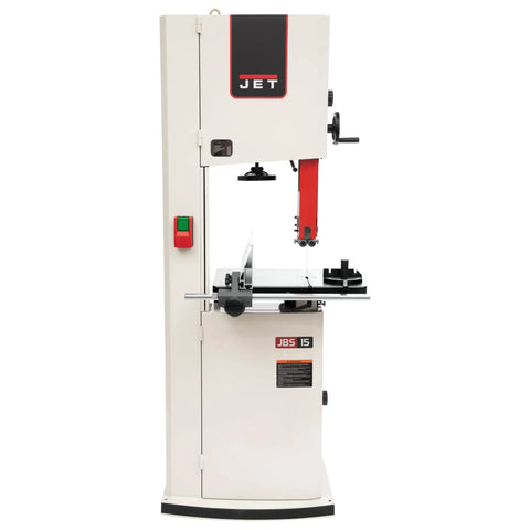 15-Inch Woodworking Bandsaw With 3 HP 230V Single-Phase Powerhouse For Big Resaw Capacity, Cast-Iron Table, Micro-Adjust Fence, Dual-Position Side Plate System, Toolless Upper And Lower Guides For Quick Setup