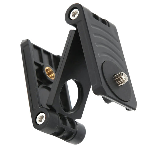 Goes Anywhere Vibes Lightweight Z Shaped Camera Tripod With Smooth Tilt Ball Head And Mounting Plate Support Bracket Compact Black Foldable Rig For Weekend Warriors And Snap Happy Shooters