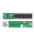 Heavy Duty One Series Bms Protection Board For 18650 Li Ion Battery Packs Featuring Dead Simple Overcharge Short Circuit And Overcurrent Guards Ten Piece Set, showcasing front and back views.