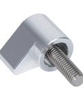 2 Pc Beefed Up Dowel Pin For 1989 To 1998 Cummins 12 Valve 5.9L Engine, CNC Anodized Aluminum 6061 T6, Prevents Dowel Backout, Boosts Timing Integrity, Heavy Duty Fitment For Diesel Trucks, silver CNC machined bolt retainer