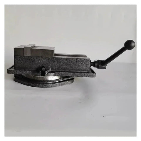 Heavy Duty Steel Swivel Milling Vice QM16160 Machine Tool Holder with durable frame and swivel handle for secure workpiece holding.