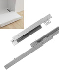 Heavy Duty Soft Close Undermount Drawer Slides With Full Extension Pull Out Shelf Glides For Kitchen Cabinet Trash Brackets Without Side Panels Quick Fix Setup, showing slides and drawer.