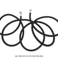Kickin Flexible Braided Airbrush Hose Replacer With 1/8 Connector For Mini Pump Interior Keeps Cleanup A Breeze For Artists Needing Zero Kinks During Precision Spraying While Keeping Airflow Steady So You Nail Job Without Blockages Or Leaks Today. black braided 1/8-inch airbrush hose, 180cm