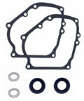 Beefed Up Crank Case Side Cover Gasket Oil Seal Kit For Predator 212 And GX Engines with 2 gaskets, 2 seals, and 2 washers