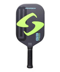 Front view of G3 Powerband Pickleball Paddle With 16mm Core, Carbon Fiber Face, UniFrame Molded Design, Textured Spin Surface.