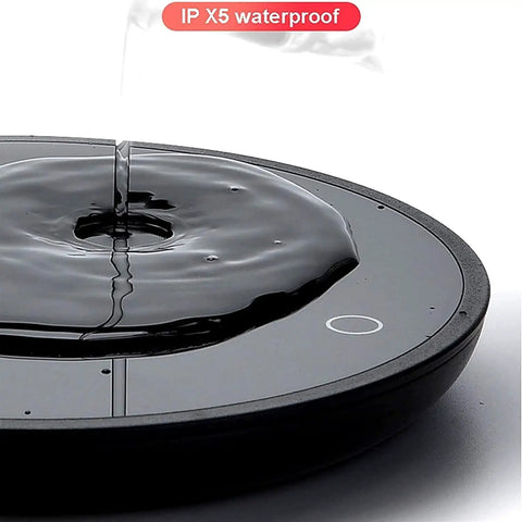Top Shelf Electric Mug Warmer With Automatic Shut Off Keeps Your Coffee Tea And Water Nice And Toasty On Desk Or Nightstand snug glossy black heater with waterproof design.