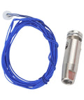 Wire And Point Tip Set For Fencing Epee Repair With High Conductivity Metal Wire shown with blue wire and metal tip