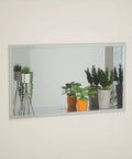Recessed Shower Niche Insert Stainless Steel Square Wall Organizer For Shampoo And Bathroom Essentials, Polished Finish