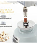 Hella Precise Digital Grain Hardness Tester Grab And Go Field Tool for adjusting height measurement tables with grains.