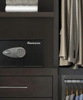 Home Safe With Shelf And Digital Keypad Large Safe For Laptop Documents Cash And Jewelry Bolt Down Ready fits on shelf