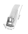 Lawsen Spring Clips Recessed Lighting 60pcs Downlight Spring Clips showing a metal spring clip with dimensions 2.16in x 0.75in.
