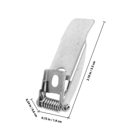 Lawsen Spring Clips Recessed Lighting 60pcs Downlight Spring Clips showing a metal spring clip with dimensions 2.16in x 0.75in.