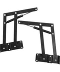 Heavy Duty Spring Cupboard Door Hinges Set Pneumatic Folding Lid Support For Wood Cabinets And Wooden Boxes Lift Up Lid Hinge Pair