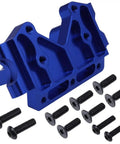 Aluminum Front Bulkhead Upgrade For 1/10 Traxxas Slash 2WD Rustler Stampede Bandit 2530A Navy Blue Anodized With Hardware