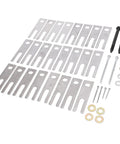Stainless Steel Trailing Arm Shim Kit For Chevy 1963 1982 Rear Trailing Control Arm Shim Set With Installation Hardware