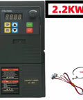 Budget 220V VFD Variable Frequency Drive Inverter 2.2KW Motor Speed Controller with red cable