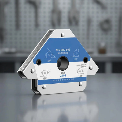 Heavy Duty Reinforced Welding Clamp With Stable Design For Easy On Site Operations And Precision Multi Angle Adjustment, 25kg max capacity.