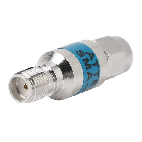 3 Pack SMA Male To Female Coaxial DC Block Attenuator 10dB Constant Attenuation 2W 50 Ohm DC 6.0 GHz For RF Signal Isolation