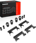 A-Plus Front Disc Brake Hardware Kit For Chevy Silverado Tahoe Avalanche Express Suburban Astro Cadillac Escalade 1999 To 2008, clips and bolts