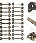 Vintage Mini Pull Handles Cabinet Hardware Set Dope Upgrade With Antique Bronze Decorative Knobs For Jewelry Boxes And Kitchen Cabinets