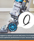 Replacement Belts For FloorRover Vacuum S3018 S3029 S3014 And NEU Series Models Pack Of 2 shown on vacuum