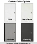 Rock Solid Soundproof Access Panel For AC Units Flush Mount Wall Cover Plate Heavy Duty Aluminum Frame Dead Quiet Sealing For Plumbing Heating Mechanical Openings 28 By 54 Inch in custom color options.