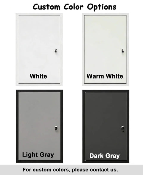 Rock Solid Soundproof Access Panel For AC Units Flush Mount Wall Cover Plate Heavy Duty Aluminum Frame Dead Quiet Sealing For Plumbing Heating Mechanical Openings 28 By 54 Inch in custom color options.