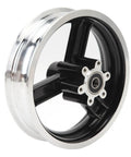 Electric Scooter Front Wheel Hub 10 Inch Aluminum Alloy Lightweight Replacement Part For M4 Commuting And Daily Rollin Riders 485g Durable