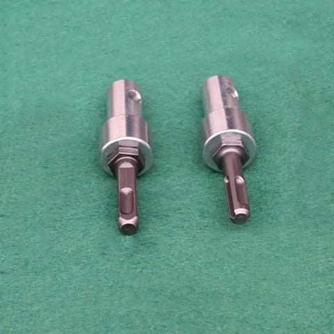 Auger Power Hammer Adapter For Garden And Earth Augers Heavy Duty 45 Steel Hammer Drill Bit Attachment Fits Impact Drivers Style B